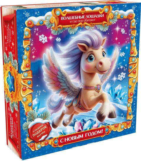 Волшебные лошадки (картон) – Премиум 1000 г.