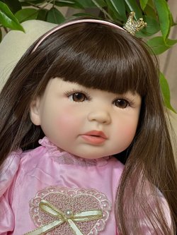 Кукла Реборн виниловая 55см в пакете (FA-272)