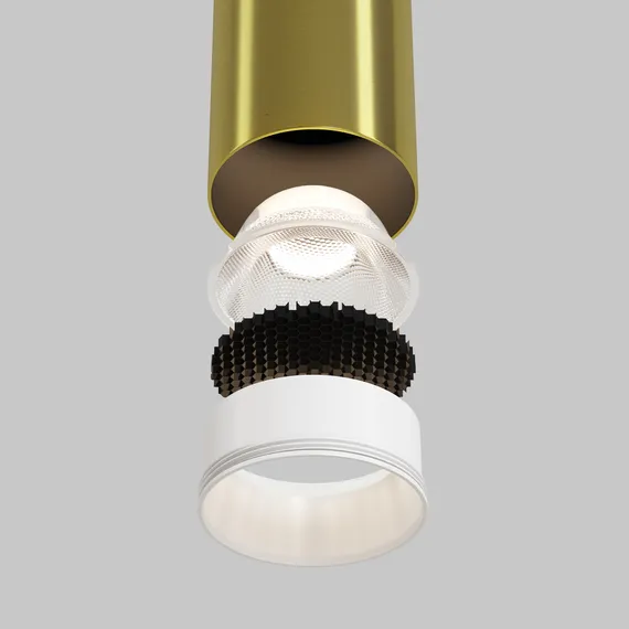 Подвесной светильник Фокус LED / Focus LED 4000К 12Вт Maytoni p072pl-l12w4k-bs