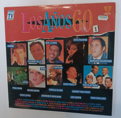 Винтажная виниловая пластинка LP Сборник Los Anos 60 Vol.1 3LP (Adamo, Anka, Platters, Carl Perkins) (Испания 1990)