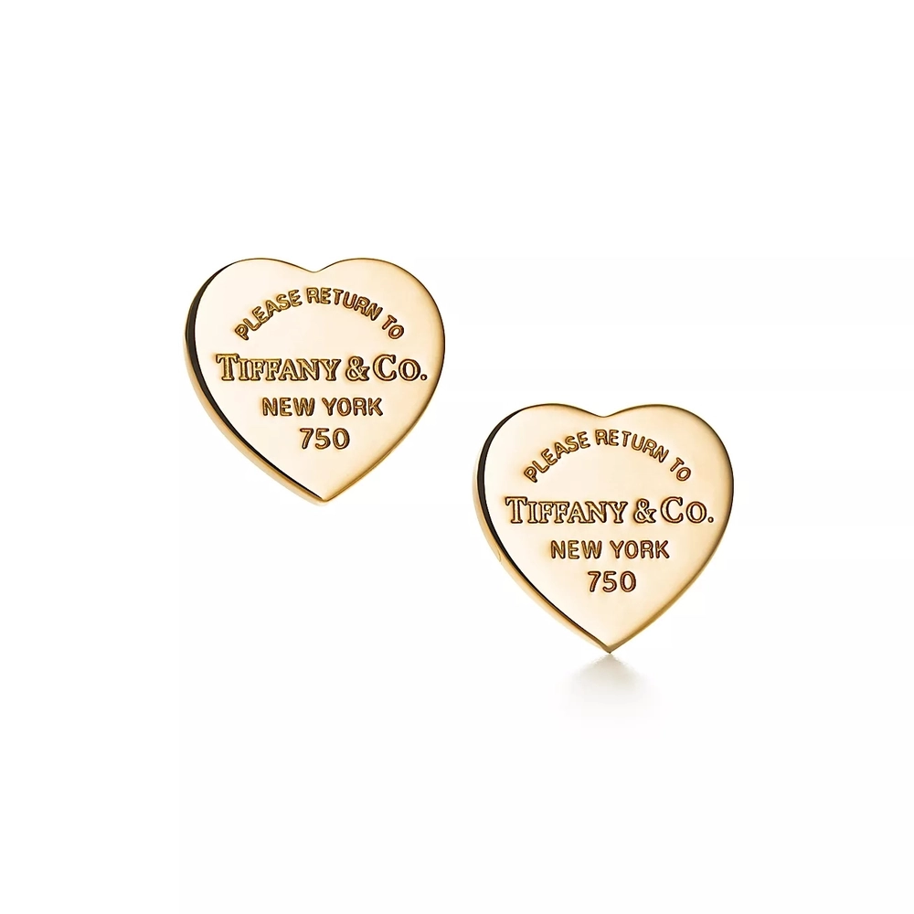 Серьги из золота 18 к (750 проба), Tiffany. 💞 ✨exclusive✨  💝 Единственные в наличии