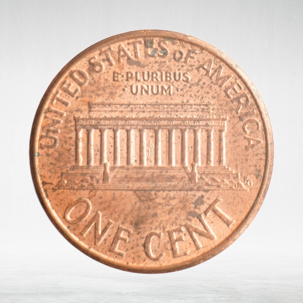 USA, 1 Cent, 2004 - Lincoln Memorial Cent, VF