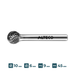 Борфреза по металлу ALTECO D 1009/6 MX