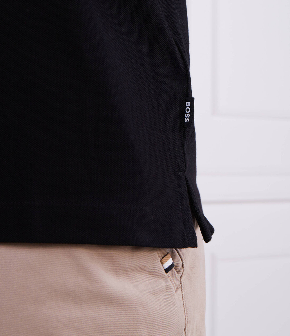 Поло Parlay 177 BOSS BLACK - черный(50488275)