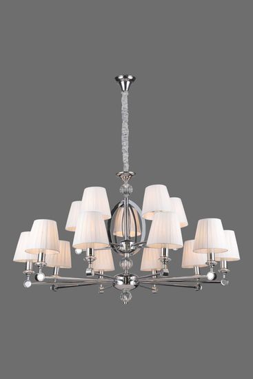 8901/10+5CR CHROME (1) Люстра (NW)