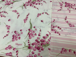 Постельное белье 2 спальное евро Blugirl Frilly Fucsia малиновое