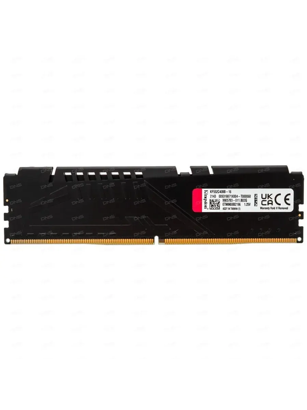 Оперативная память FURY Beast Black KF552C40BB-16 16 ГБ