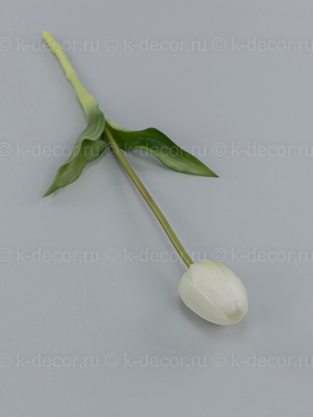 Тюльпан силикон VIP белый