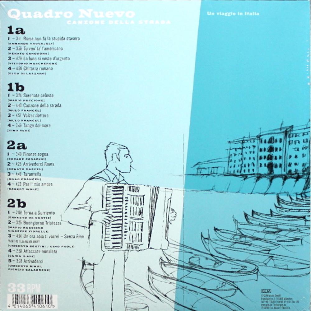 Quadro Nuevo / Canzone Della Strada (2LP)