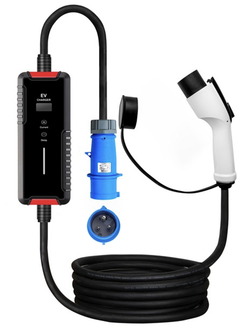 Электрическая зарядная станция Simple Energy Sputnik, 7 кВт (SE-AC-7-GBT-SH-MINI)