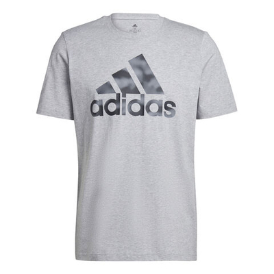 Мужское теннисное поло adidas Camo T-Shirt Men - Grey