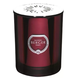 Maison Berger Paris - Ароматическая свеча Pryzmat 240г Красная / артикул   6961  / GTIN 3127290069610