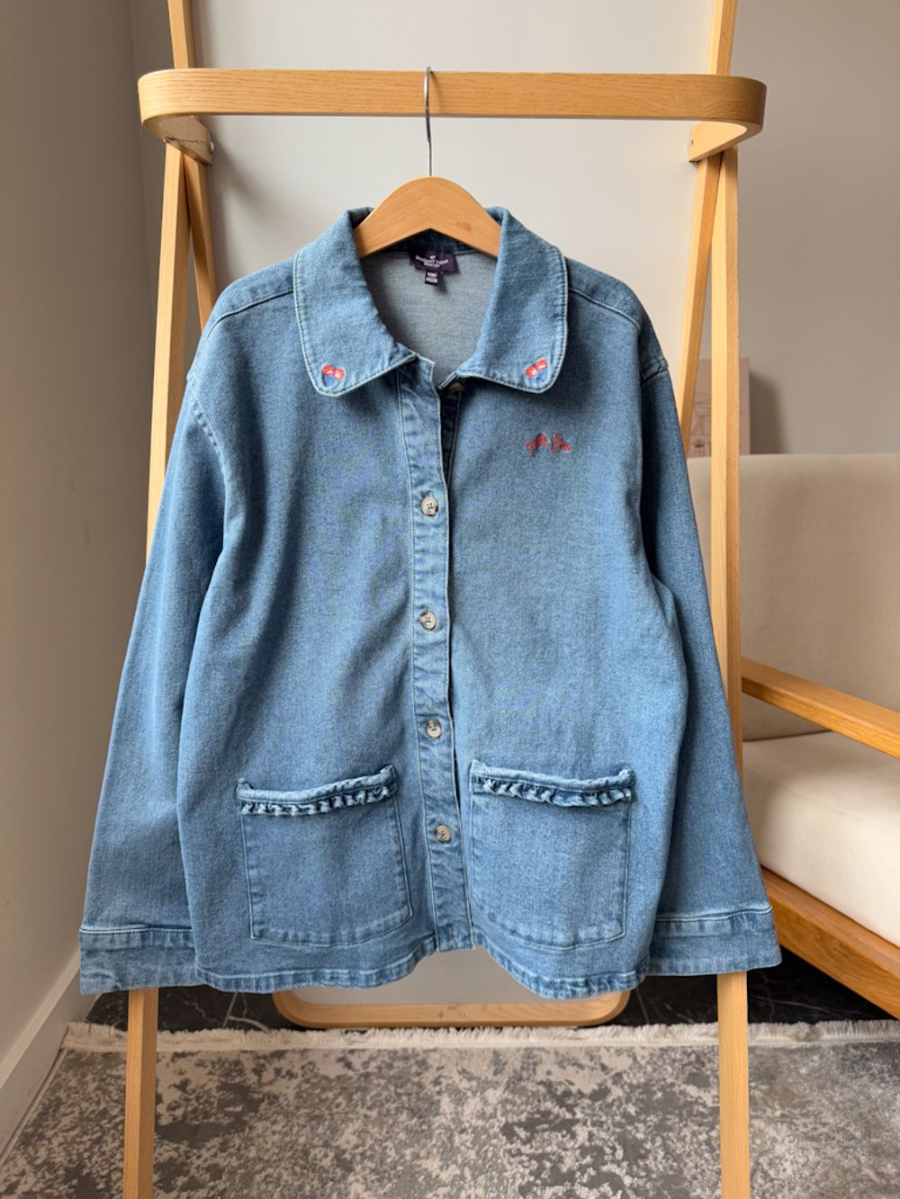 Джинсовая куртка-рубашка Sergent Major, 146