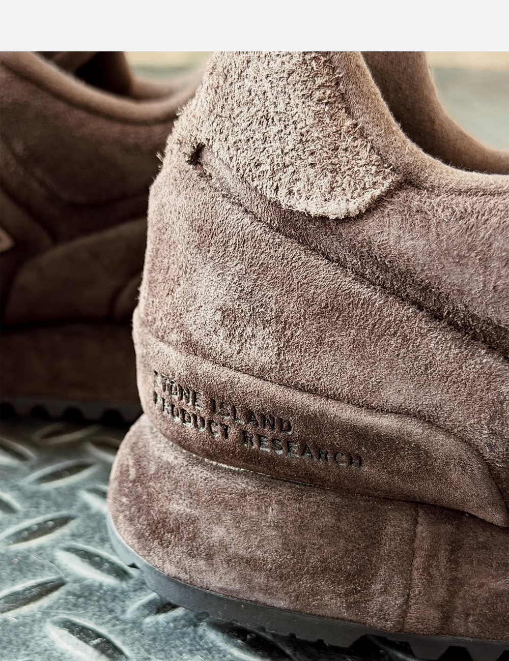 New Balance x Stone Island 574 Ghost "Dark Brown"