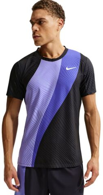 Теннисная футболка Nike Court Slam Dri-FIT ADV - sapphire/dark obsidian/white