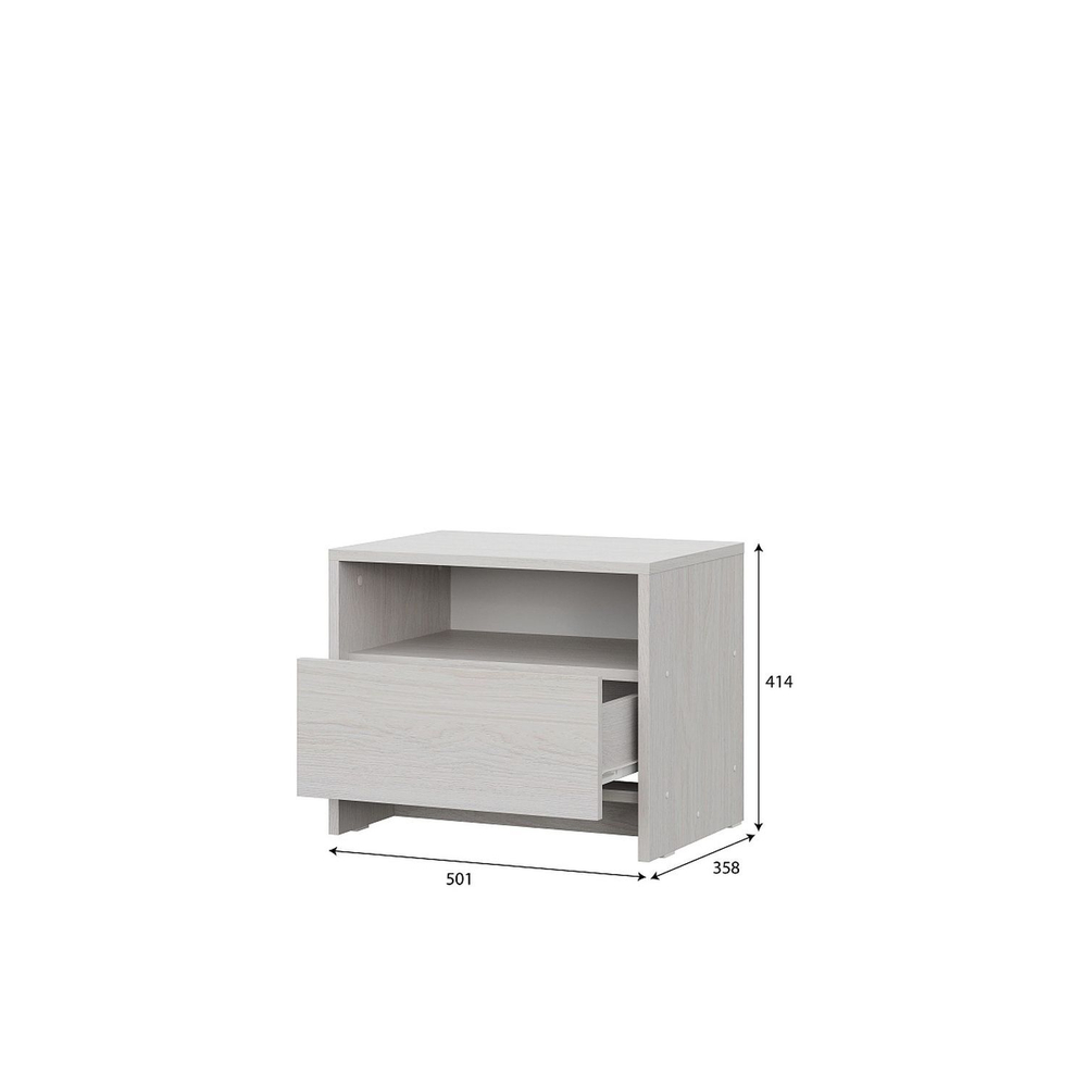 Спальный гарнитур, мебель комплект для спальни Дуб золотой/Камень, Лофт, 120х50х210 см SV-Мебель