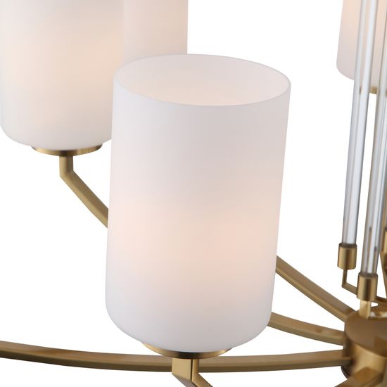 SL1403.303.10 Люстра подвесная ST-Luce Латунь/Прозрачный E27*10 40W OPALUS