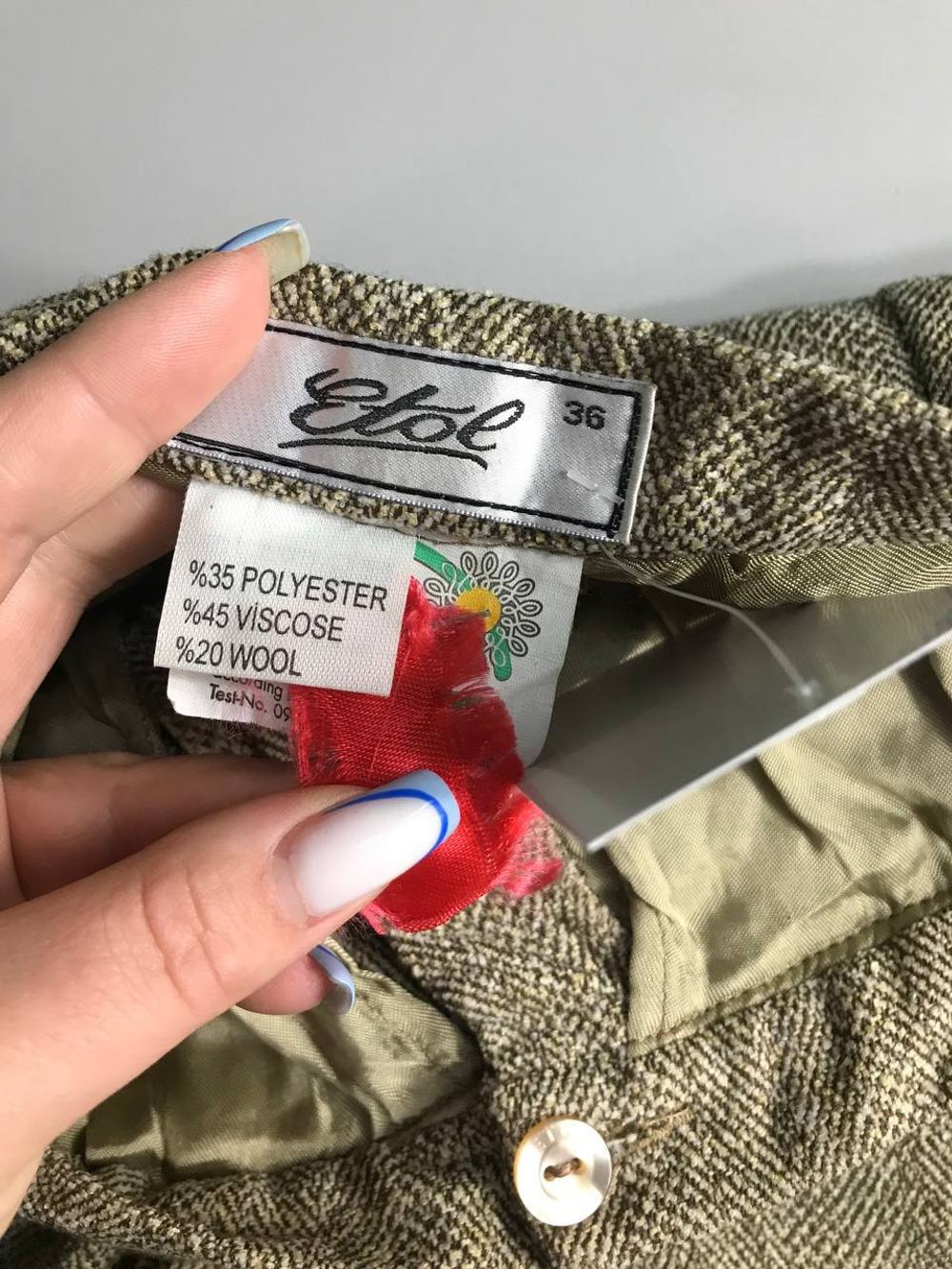 Брюки Etol широкие, маркировка 36, визуально на 42 размер