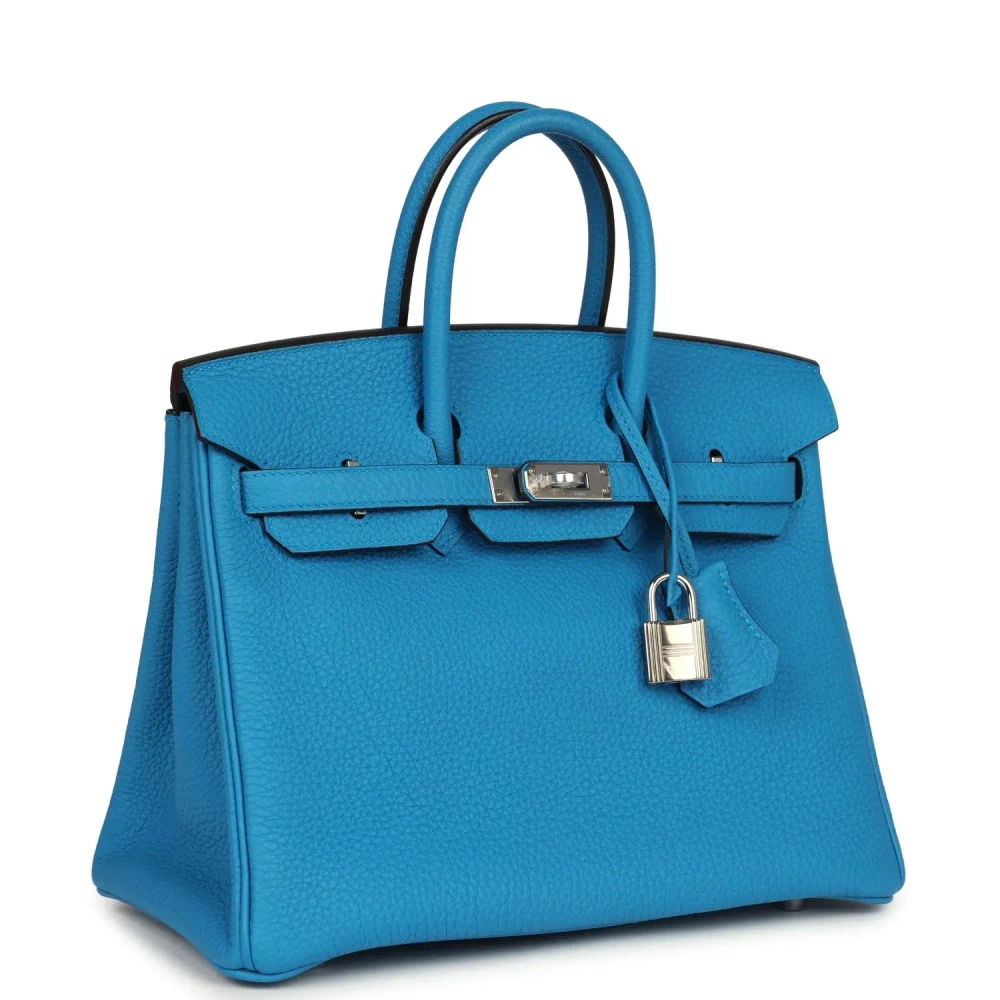 Оригинальная сумка из коллекции A с палладиевой фурнитурой Hermès Birkin