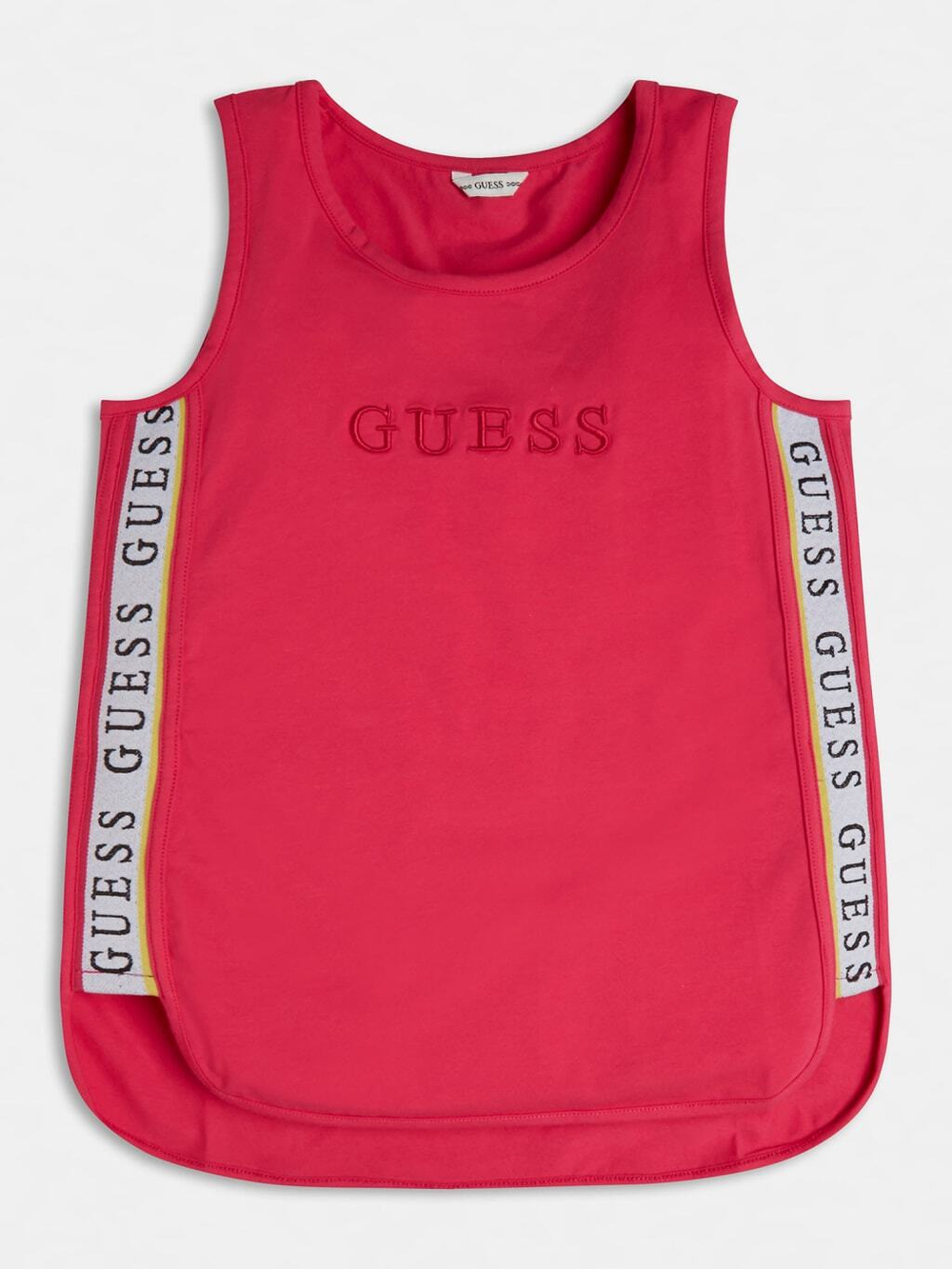 Топ GUESS Фуксия/Лампас: тесьма-логотип GUESS Девочка