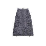 Юбка Nothomme Blue Metallic Nylon Tooling Half Skirt "Blue Gray"