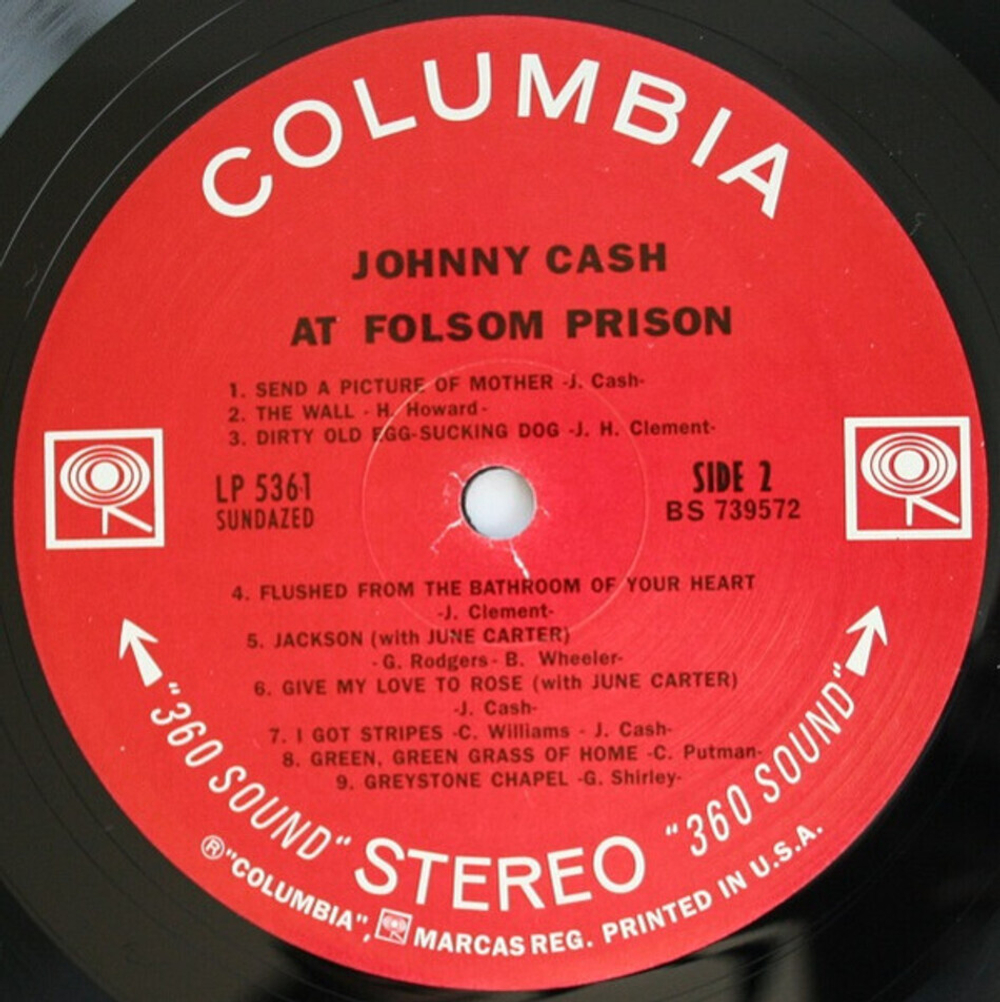 Johnny Cash / At Folsom Prison (LP)