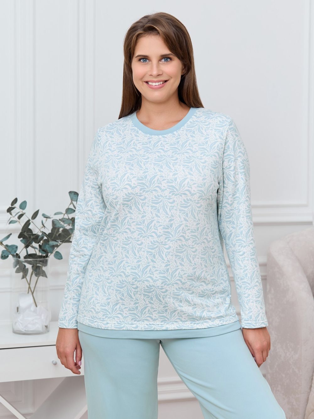 Пижама Жаккард-1 Виотекс МЯТНЫЙ