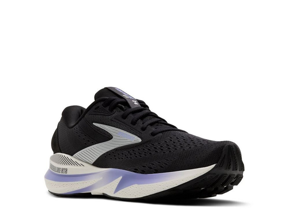 Кроссовки для бега женские Brooks Adrenaline GTS 24 Черно-Фиолетовые