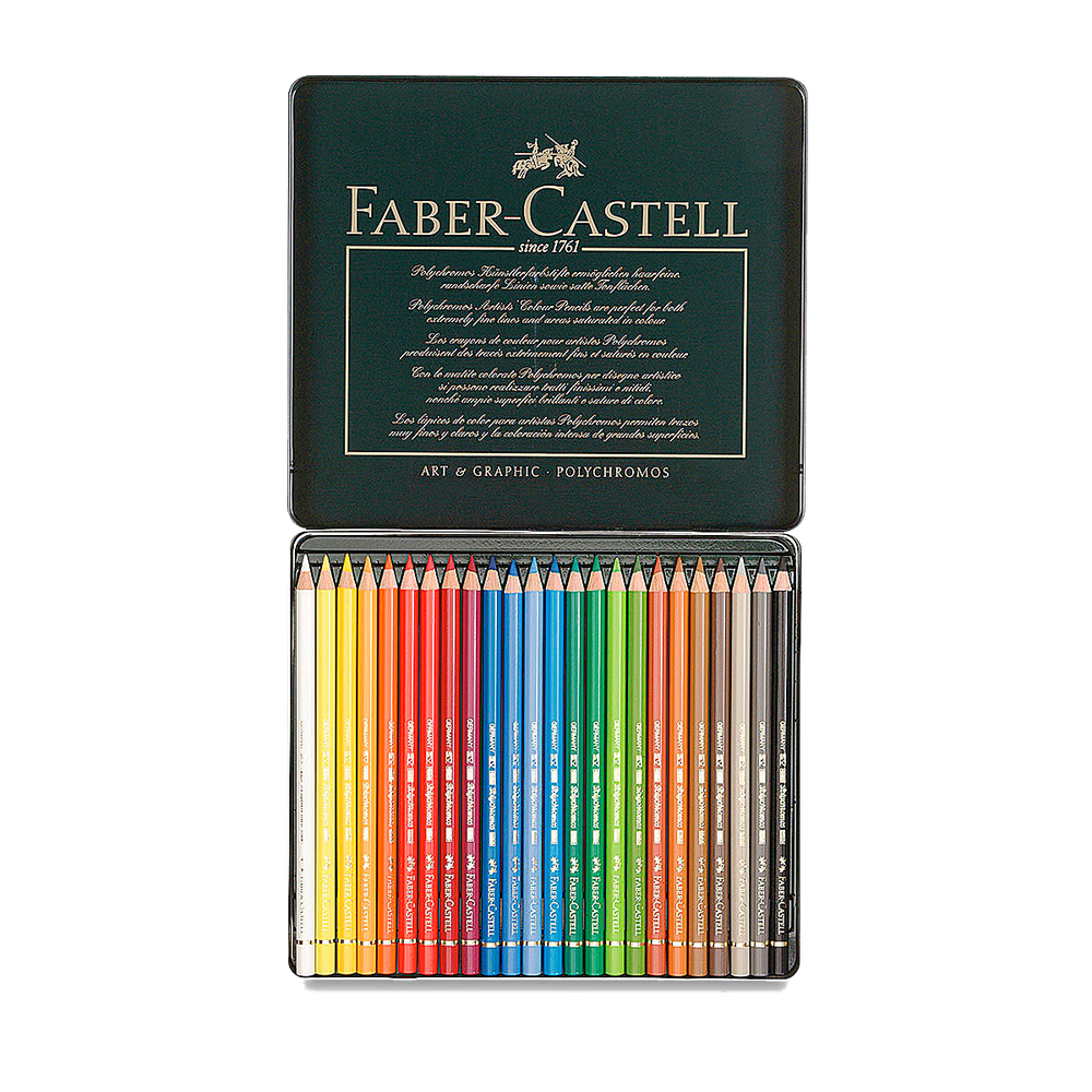 Faber-Castell Polychromos набор 24 цвета