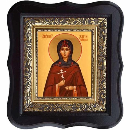 Дария Зайцева Пре­по­доб­но­му­че­ни­ца. Икона на холсте.