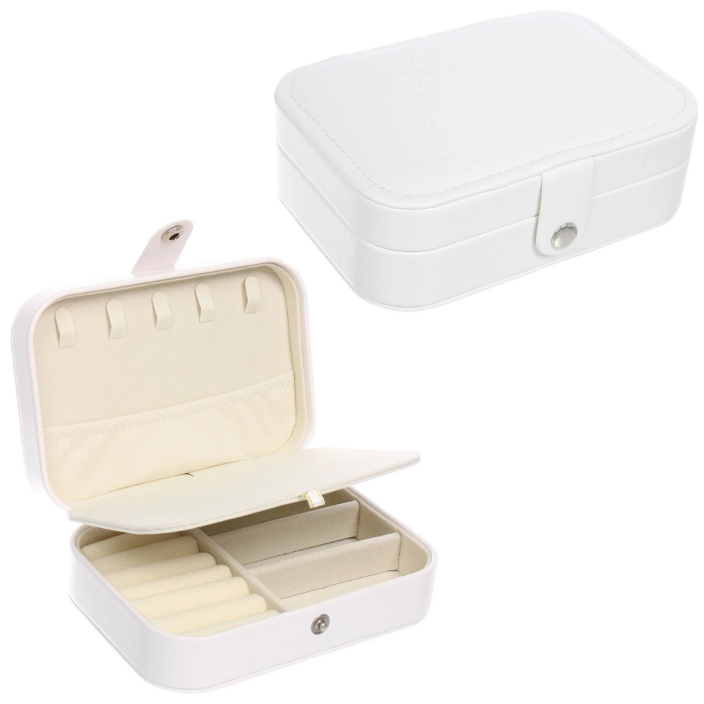 Шкатулка для украшений «ПАЛУМНА», цвет белый, 16*11*5см см