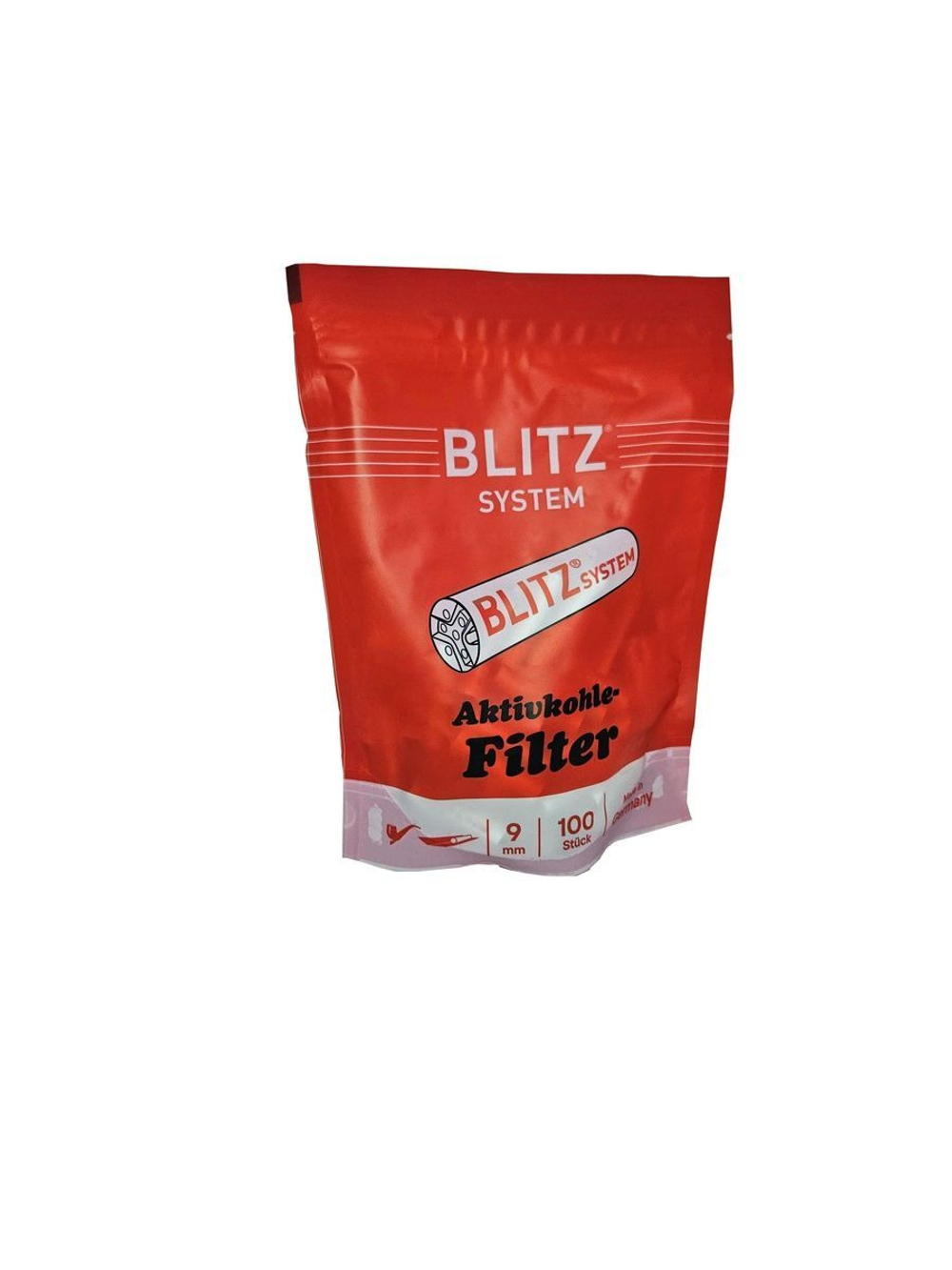 Фильтры трубочные "Blitz" 9мм 100шт