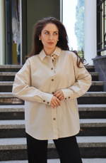 Рубашка oversize офис