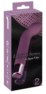 Фиолетовый G-стимулятор с вибрацией G-Spot Vibe - 16 см. (Цвет: фиолетовый)