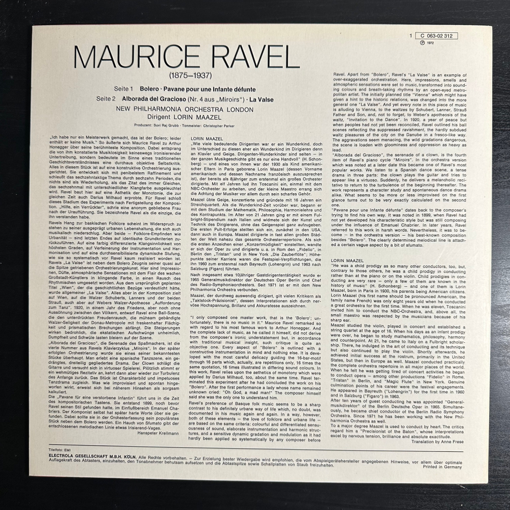 Равель - Болеро (Германия)