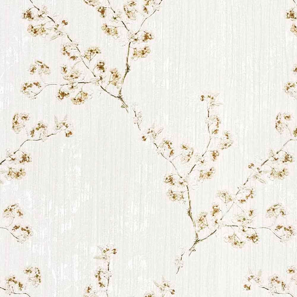 44663 Обои Zambaiti (Satin Flowers III) 10,05х0,53 винил на бумаге