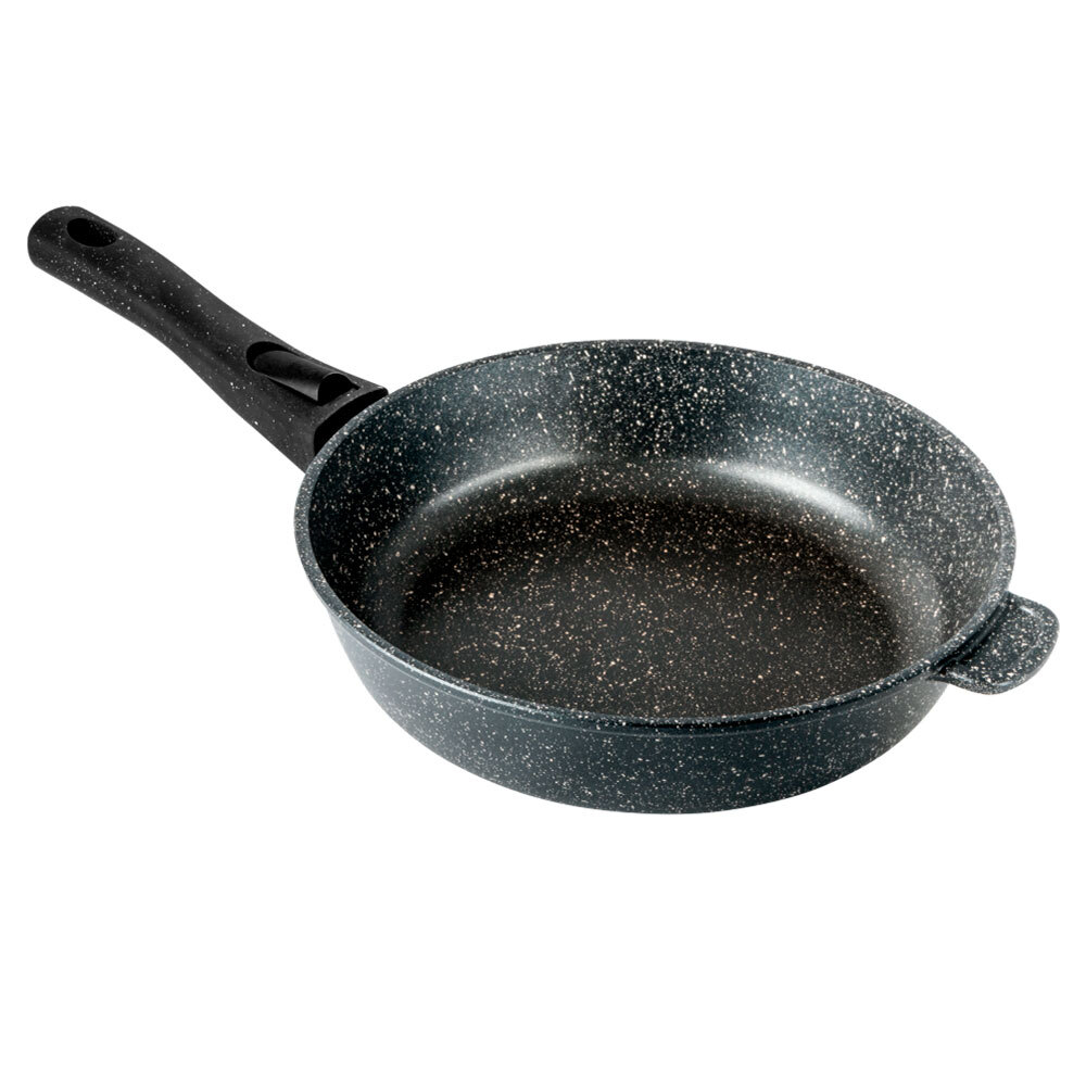 Сковорода 30см высота 7,5см Гранит со съемной ручкой, с3053аг