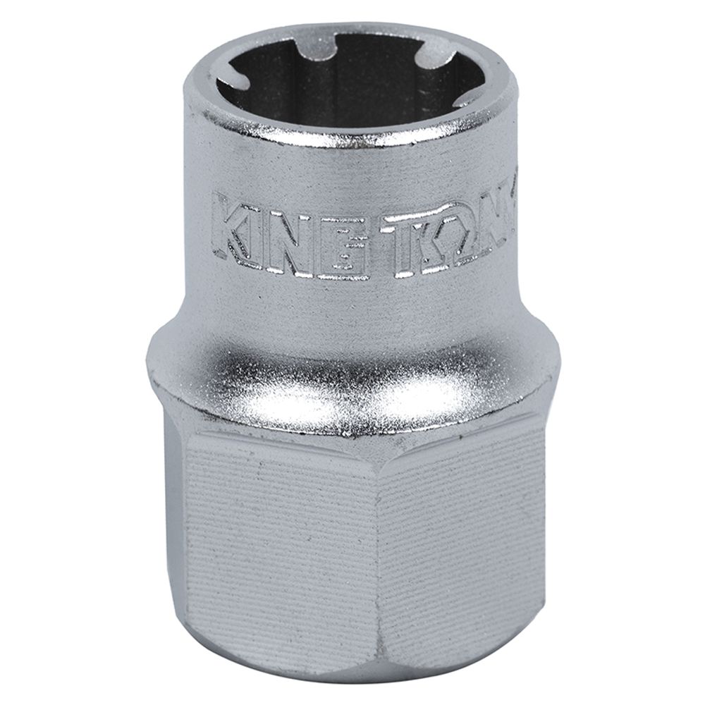 KING TONY (9AW4911) Головка специальная торцевая 1/2", RIBE M10S, для натяжного ролика Toyota