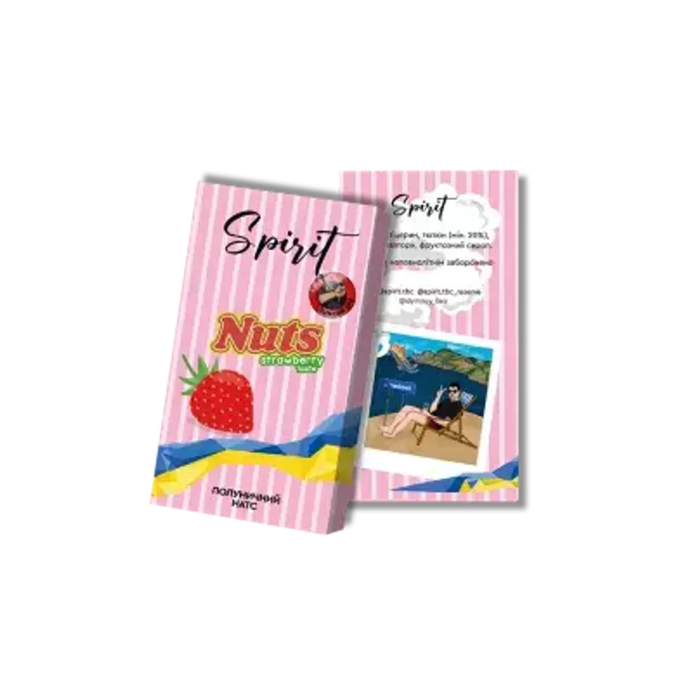 Spirit Bro Nuts Strawberry (Клубничный Натс, 40 г)