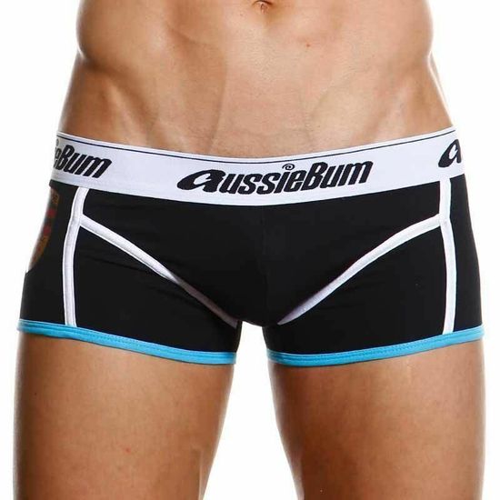 Мужские трусы хипсы белые Aussiebum Porsche