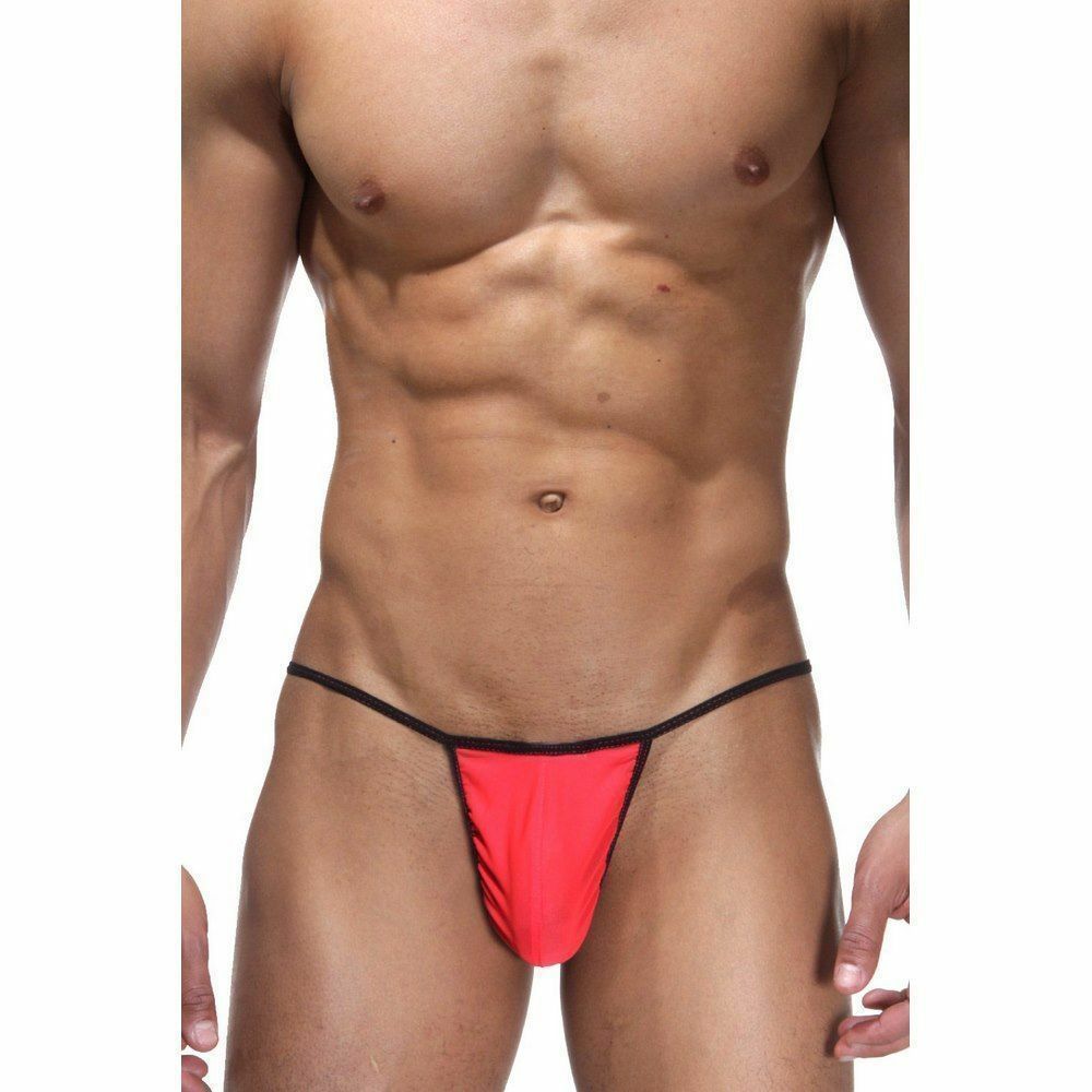 Мужские трусы стринги красные Cosmos Colors NN01RS
