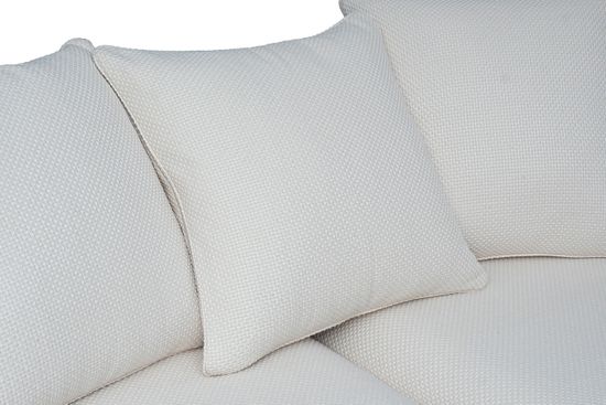 Диван Roberto трехместный, рогожка кремовый BOTEGA SVBEG 250*100*90см