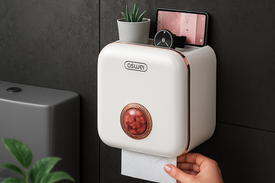 Бумага заканчивается в самый момент? Держатель с ящичком выручит всегда