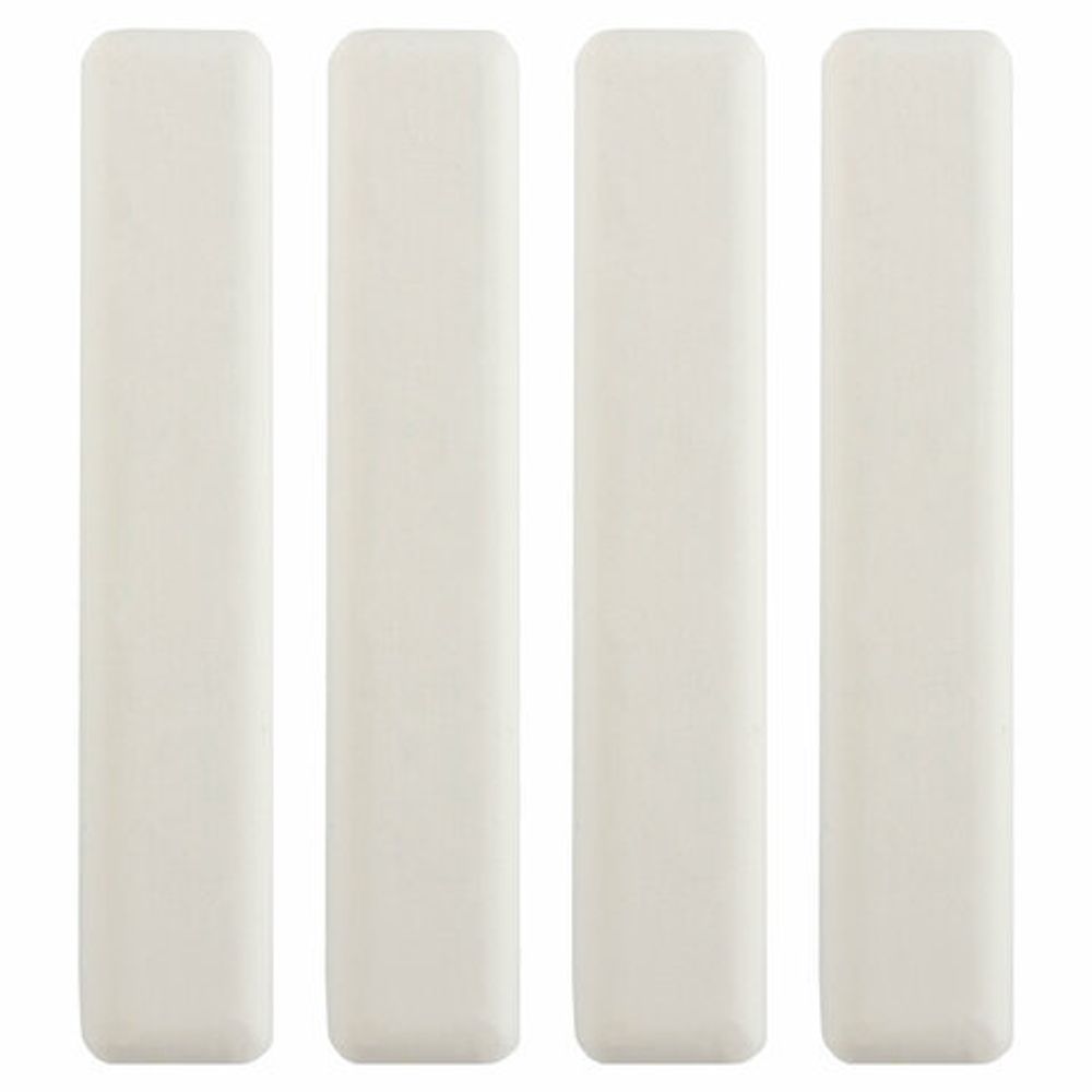 Мел белый ПИФАГОР, набор 4 шт., квадратный, 221978