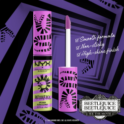 NYX Professional Makeup Beetlejuice Sandworm Swirl - блестящий блеск для губ, 8 ml