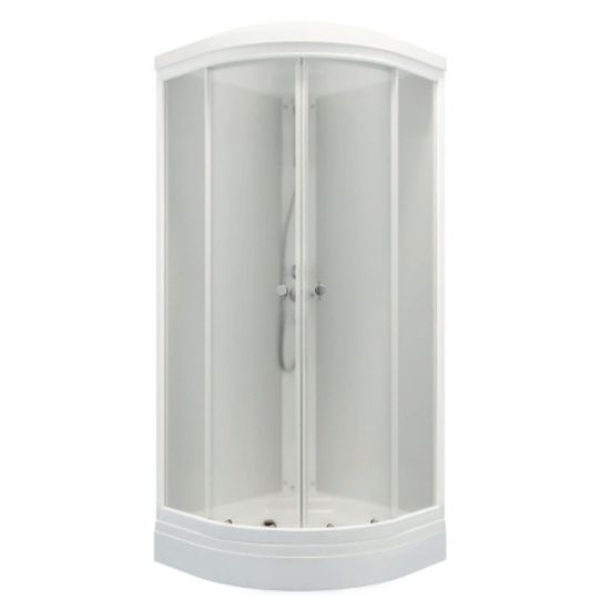 Душевая кабина РИФ ,низкий поддон, 80х80