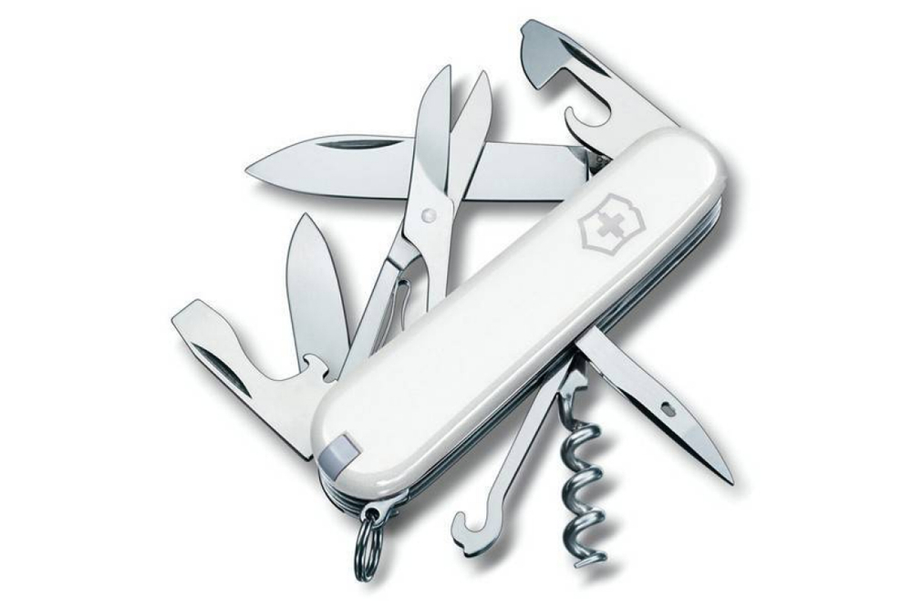 Нож Victorinox Climber, 91 мм, 14 функций, белый