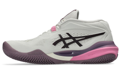 Женские теннисные кроссовки Asics Gel-Resolution X Clay - soft oat/dark aubergine