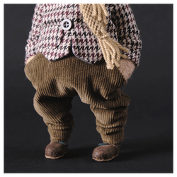 Валяная игрушка «Зайчик Алеша»