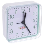Будильник «Глори» 7,5*7,5*3см, микс цветов